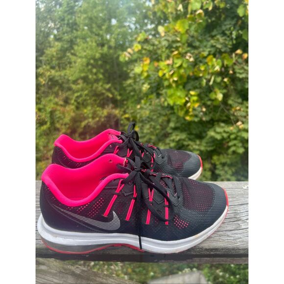 Nike Air Max Dynasty (GS) Black/Metallic Silver/Hypr Pink-Wolf Gray  Sz 6.5 8202 - Picture 2 of 8